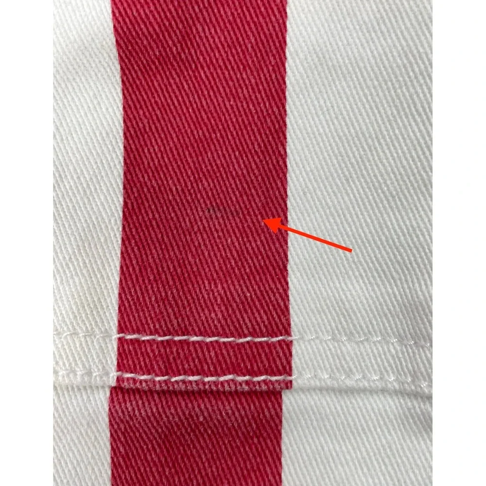 Chubbies Overalls Men Small Red White Blue American Flag Shorts Chubberalls